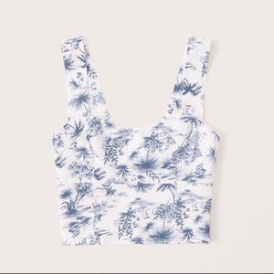 NWT Abercrombie Linen Blend Matching Set